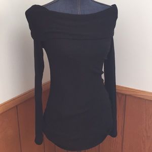 Off the shoulder sweater